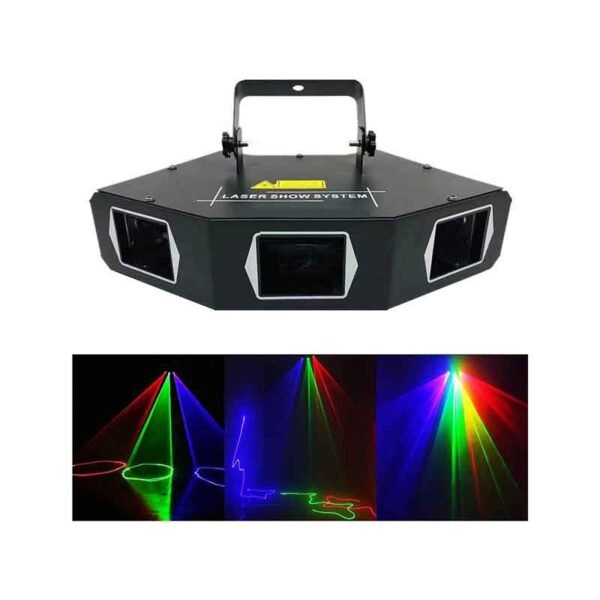 027093-4 Laser Show RGB 4 εξόδων για επαγγελματικό φωτισμό σκηνής