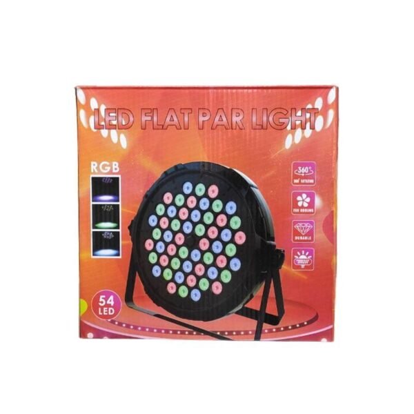 027101-1 Φωτορυθμικό 54 LED RGB - Επαγγελματικό φωτισμό για πάρτι