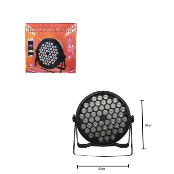 027101-2 Φωτορυθμικό 54 LED RGB - Επαγγελματικό φωτισμό για πάρτι