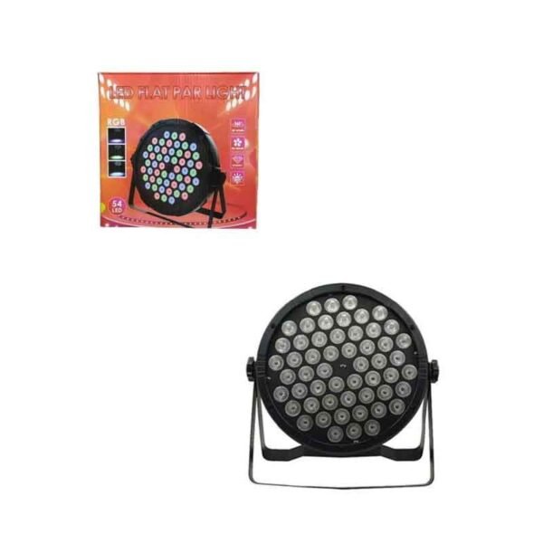 027101 Φωτορυθμικό 54 LED - Flat par light stage
