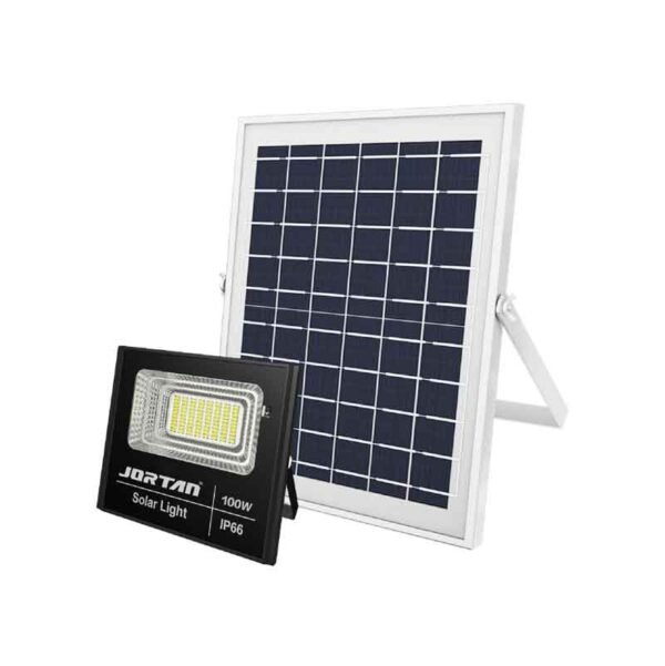 0274003-1 Ηλιακός προβολέας LED 100W με τηλεχειριστήριο