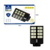 Ηλιακό φωτιστικό δρόμου LED 1600W με ανιχνευτή κίνησης