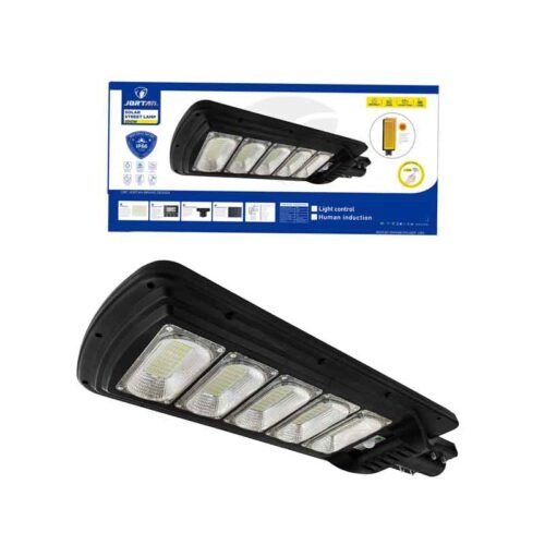 0274016 Jortan Led Αδιάβροχο Ηλιακό Φωτιστικό Δρόμου 250W με Ανιχνευτή Κίνησης Και Τηλεχειριστήριο IP66 6500K - Solar Street Lamp