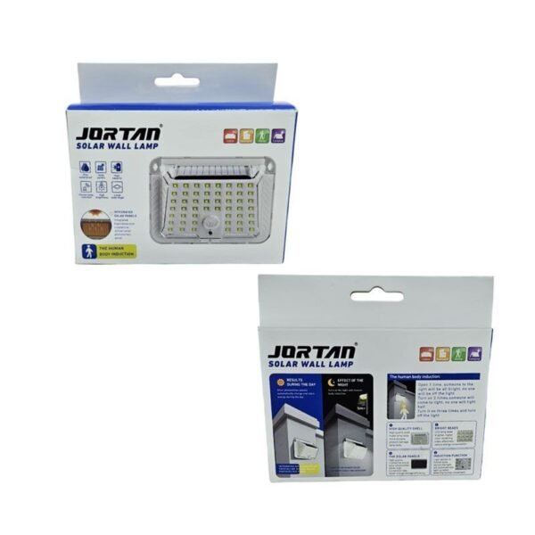 0274022 Jortan Ηλιακό Φωτιστικό Τοίχου - Solar Wall Lamp