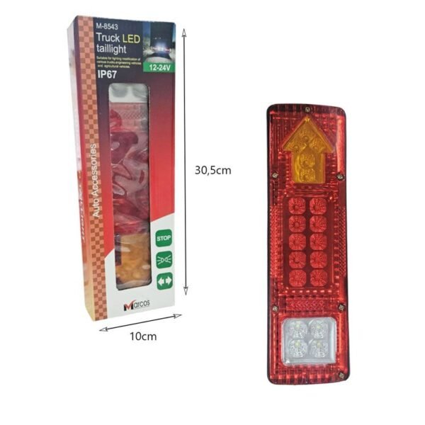 Φανάρι Πίσω LED Marcos M-8543 για Φορτηγά - Truck Rear LED Taillight