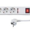 031337-1 Πολύπριζο σούκο 3 θέσεων με USB - Ασφάλεια και φόρτιση