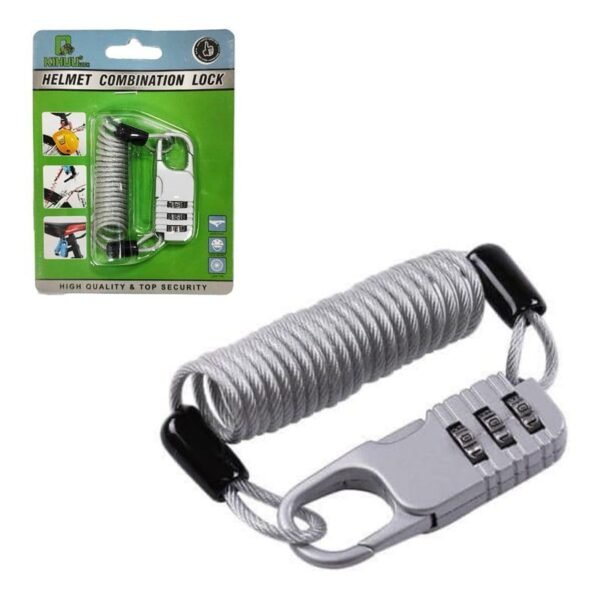 040012 Kihuu Lock Λουκέτο με Συνδυασμό - Helmet Combination Lock