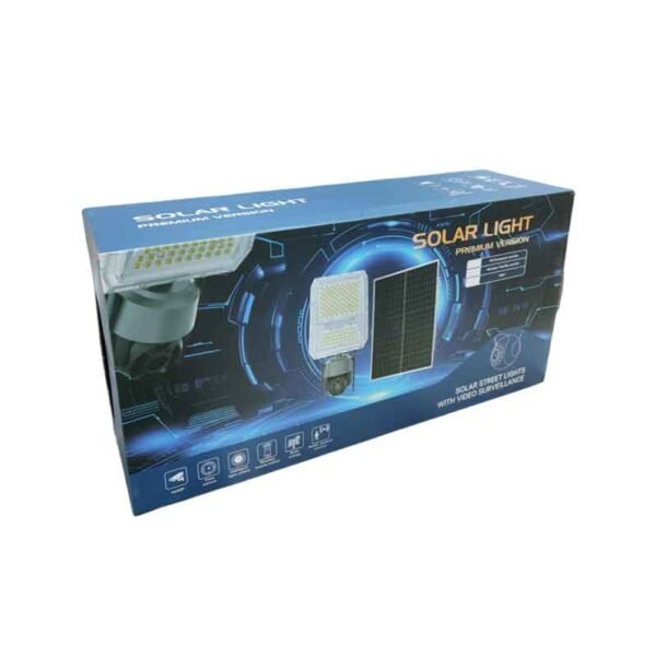 Ηλιακός προβολέας με κάμερα ασφαλείας 200W