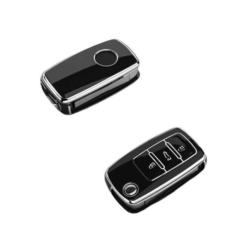 074098 Θήκη Κλειδιών Αυτοκινήτου Μαύρη - Car Key Cover