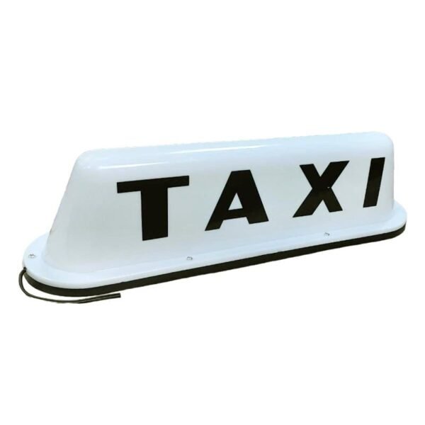 Επιγραφή TAXI AC-769 φωτεινή 12V για επαγγελματικές χρήσεις