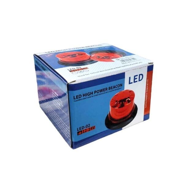 Φάρος Ασφαλείας Πορτοκαλί 12-24V LED-02 SJ-JD4521 – LED High Power Beacon Warning Light Turing Orange