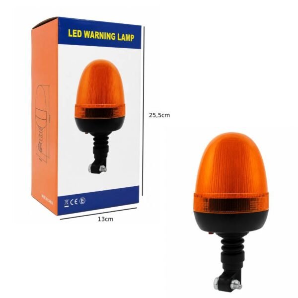 074152-1 Πορτοκαλί Περιστρεφόμενος Φάρος LED – Amber LED Warning Beacon
