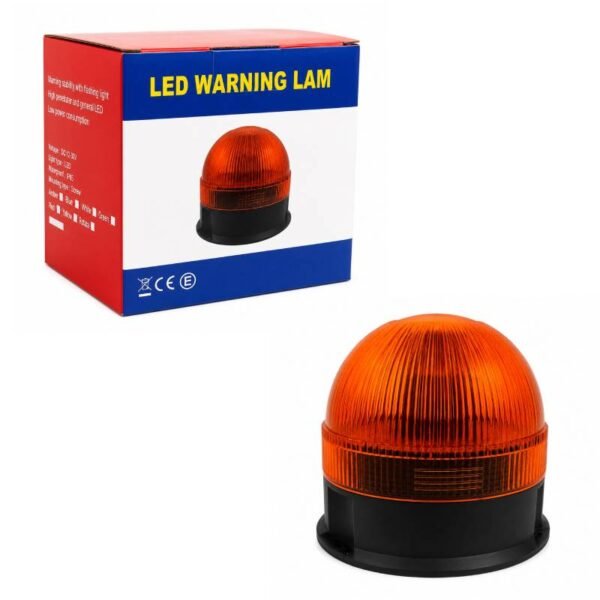 074153 Προειδοποιητικός Φάρος LED Πορτοκαλί – Amber LED Warning Beacon