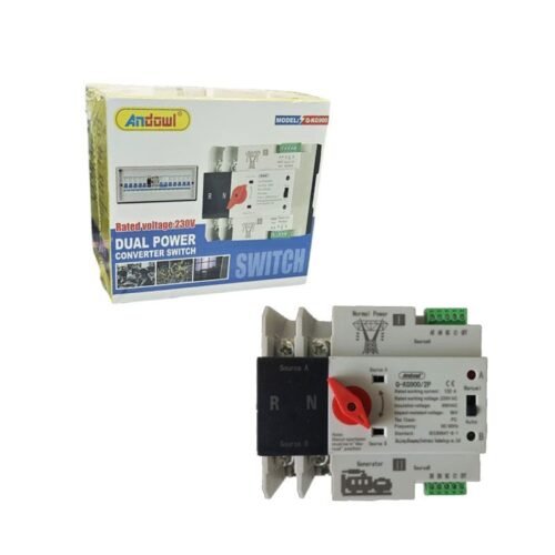 075048 Andowl Διακόπτης διπλού μετατροπέα ισχύος Q-KG900 - Dual Power Converter Switch