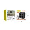 0751109-1 Smart Socket 10 σε 1 με USB - Ασφαλή Φόρτιση 3500W