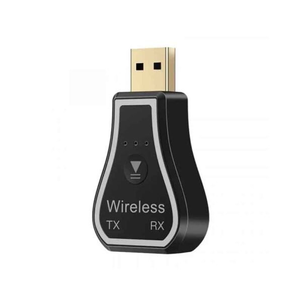 Andowl Ασύρματο Bluetooth audio Transmitter και Receiver USB μαύρο με RGB LED φωτισμό Q-TR31 - Wireless Audio Transmitter / Receiver