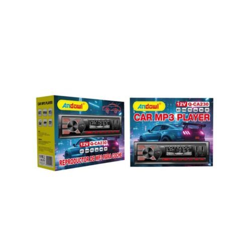 0751144 Andowl Ράδιο Αυτοκινήτου MP3 Player 12V 4x50W Q-CA230- Car MP3 Player 12V 4x50W