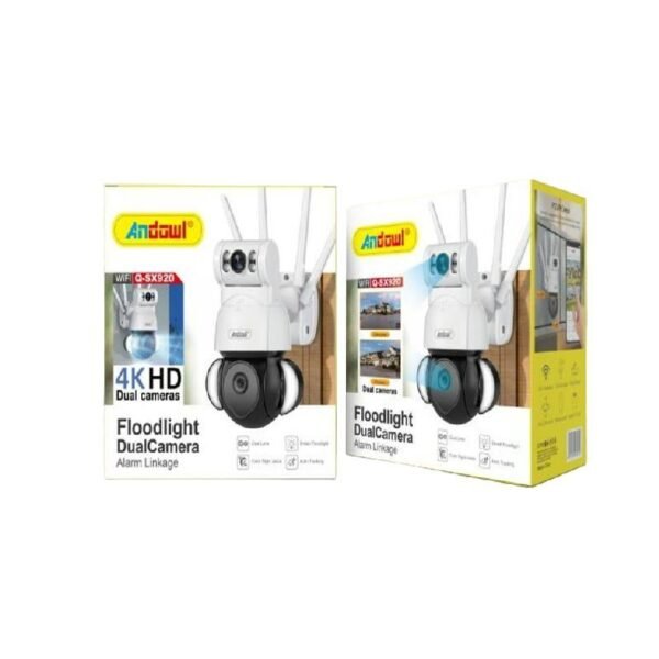 075469-2 IP κάμερα παρακολούθησης 4K Wi-Fi αδιάβροχη με αμφίδρομη επικοινωνία