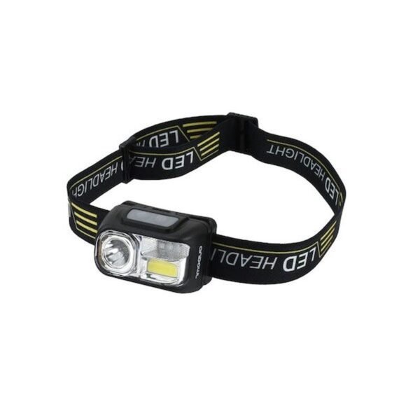 Andowl Επαναφορτιζόμενος Φακός Κεφαλής LED Αδιάβροχος με Μέγιστη Φωτεινότητα 400lm Q-TD208 - High Light Head Lamp