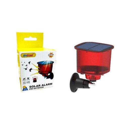 075693 Andowl Ηλιακός Συναγερμός IP55 Q-BJ900 - Solar Alarm Pir Outdoor