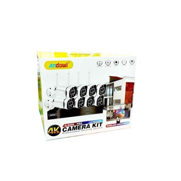 075748-2 Σύστημα CCTV 8 καμερών 4K - Πλήρης ασφάλεια σπιτιού και περιουσίας