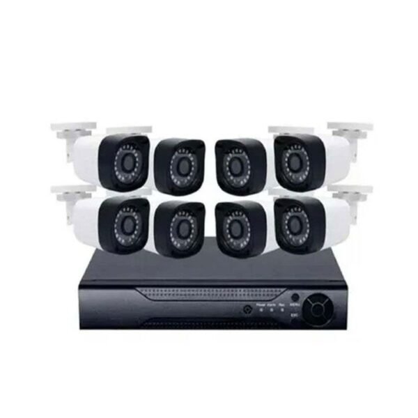 075749-1 Σύστημα CCTV 8 καμερών 4K - Πλήρης ασφάλεια σπιτιού και επιχείρησης