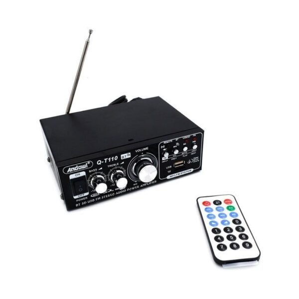 075766-1 Andowl Τελικός Ενισχυτής Hi-Fi Stereo Q-T110 Max - Karaoke Reverberation Power Amplifier
