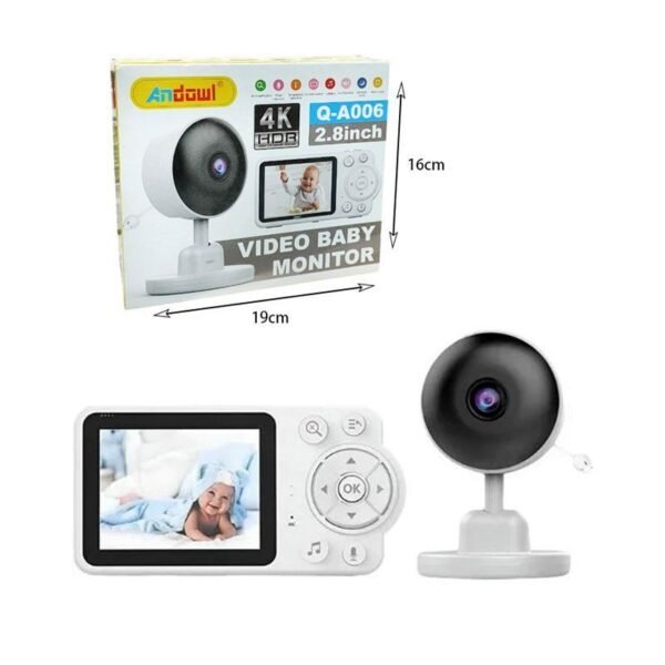 Baby monitor WiFi 4K - παρακολούθηση μωρού με κάμερα