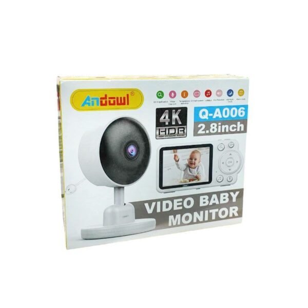 Baby monitor WiFi 4K - παρακολούθηση μωρού με κάμερα