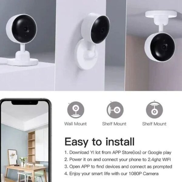 Baby monitor WiFi 4K - παρακολούθηση μωρού με κάμερα