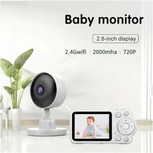 Baby monitor WiFi 4K - παρακολούθηση μωρού με κάμερα