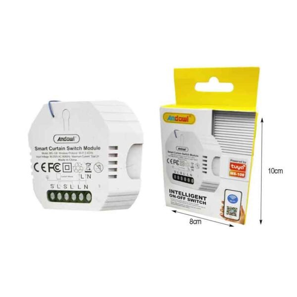 075855-3 Έξυπνος διακόπτης WiFi για έλεγχο φωτισμού και συσκευών
