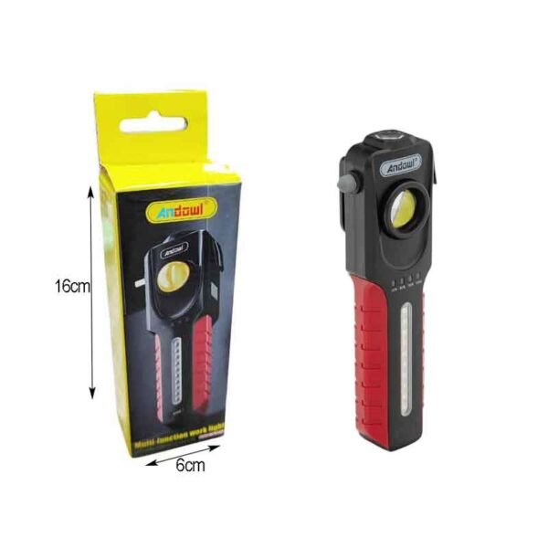 075861-4 Andowl Led Επαναφορτιζόμενος Φακός Εργασίας με USB 4500k Q-GZ10 - Multi-function work light