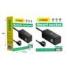 075884-1 Πολύπριζο με USB Type-C και Smart Socket - Φόρτιση 5 συσκευών