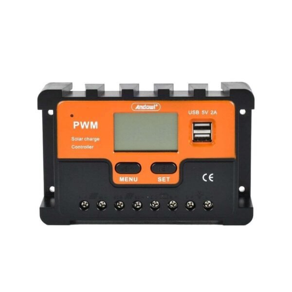 075904-1 Ρυθμιστής Φόρτισης PWM 24V 65A - Solar Charge Controller