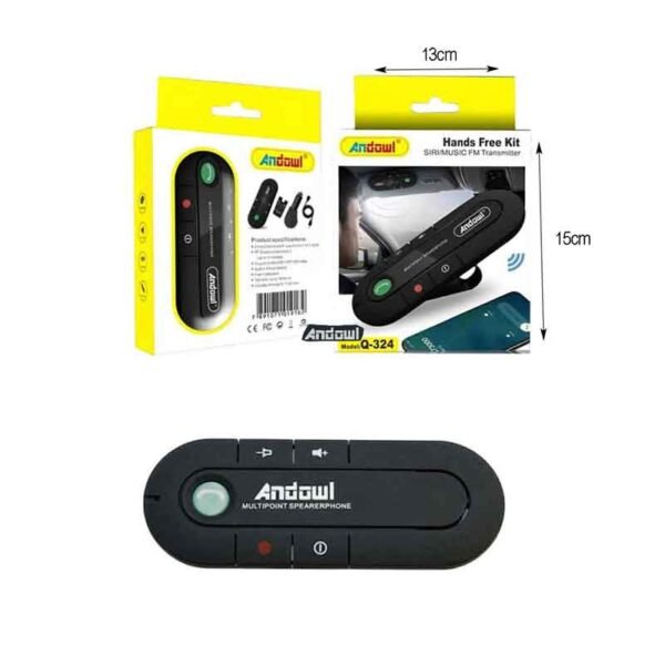 Andowl Σύστημα Bluetooth Handsfree Αυτοκινήτου Q-324 - Hands Free Kit