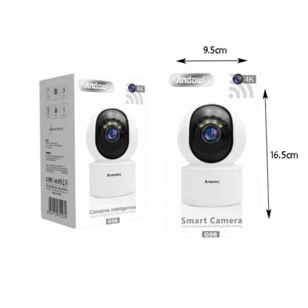 Κάμερα παρακολούθησης 4K Andowl G98 - Ασφάλεια 24/7