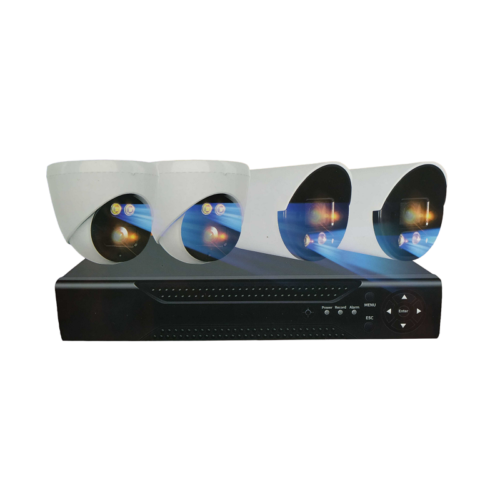 080074_cam Καταγραφικό δικτύου με 4 κάμερες - CCTV Security Recording System - POE - 080074