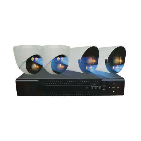 080074_cam Καταγραφικό δικτύου με 4 κάμερες - CCTV Security Recording System - POE - 080074