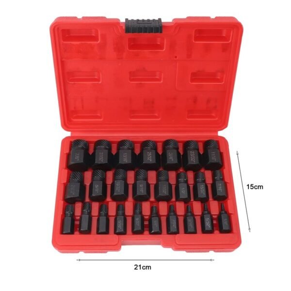 089092-2 Σετ Εξωλκείς για Βίδες 25τμχ - New Screw Bolt Extractor Set 25pcs