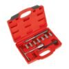 089106 Σετ καθαρισμού μπεκ 11τμχ - Diesel Injector Seat Cutter Decarbon Cleaner Kit
