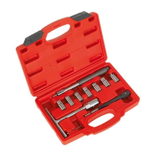 089106 Σετ καθαρισμού μπεκ 11τμχ - Diesel Injector Seat Cutter Decarbon Cleaner Kit
