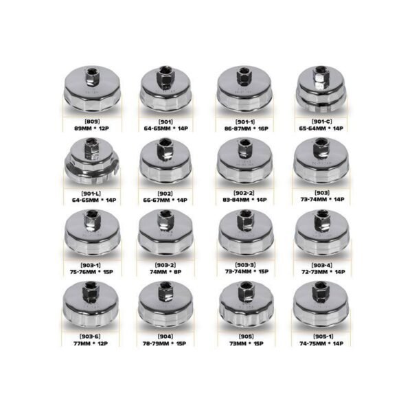 Σετ καρυδάκια για φίλτρο λαδιού 27τμχ - Set of nuts for oil filter