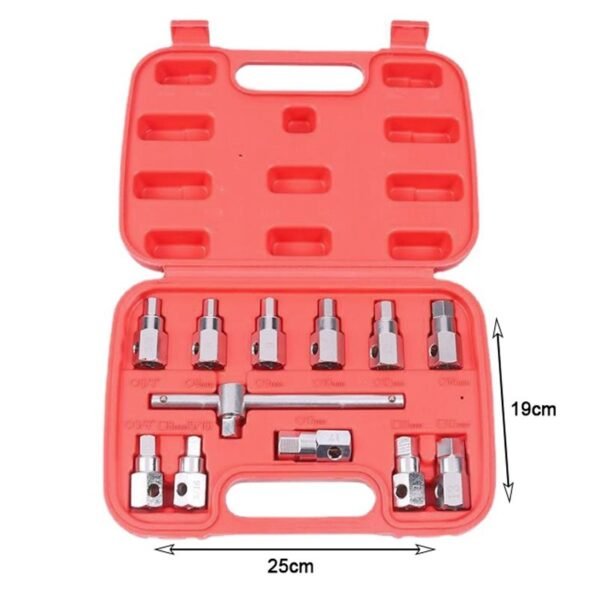 Σετ Ταπόκλειδα Λαδιού - Pipe Plug Socket Set