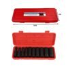 Σετ Κρουστικά Καρυδάκια 1/2" 10τεμ - Impact Socket Set