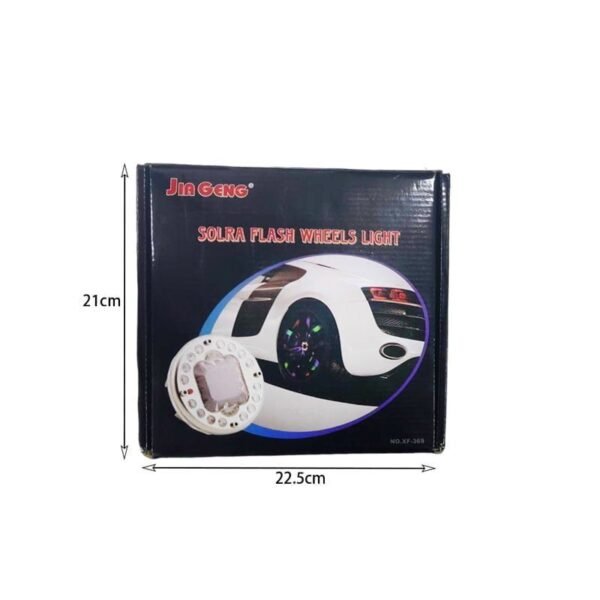 Διακοσμητικά φωτιστικά τροχών 4τμχ XF369 - Car wheel lights