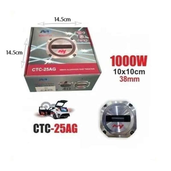 101116-3 MINGYUAN Tweeter Ηχείου Αυτοκινήτου 1000W CTC-25AG