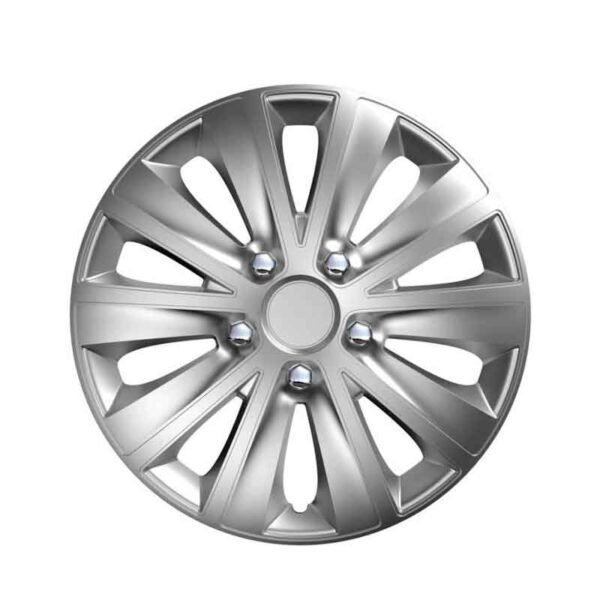 Versaco Σετ Τάσια Αυτοκινήτου 4τμχ 13" Ασημί - Wheel Covers