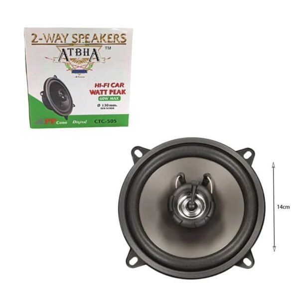 101251-5 Ηχείο Αυτοκινήτου 5" 60W 130mm CTC-505 1τμχ - ATBHA 2-Way speakers
