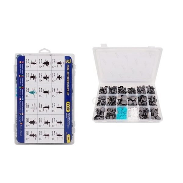 Rchang Πλαστικά κλίπς αυτοκινήτου Universal 299τμχ - Push Retainer Clips Kit